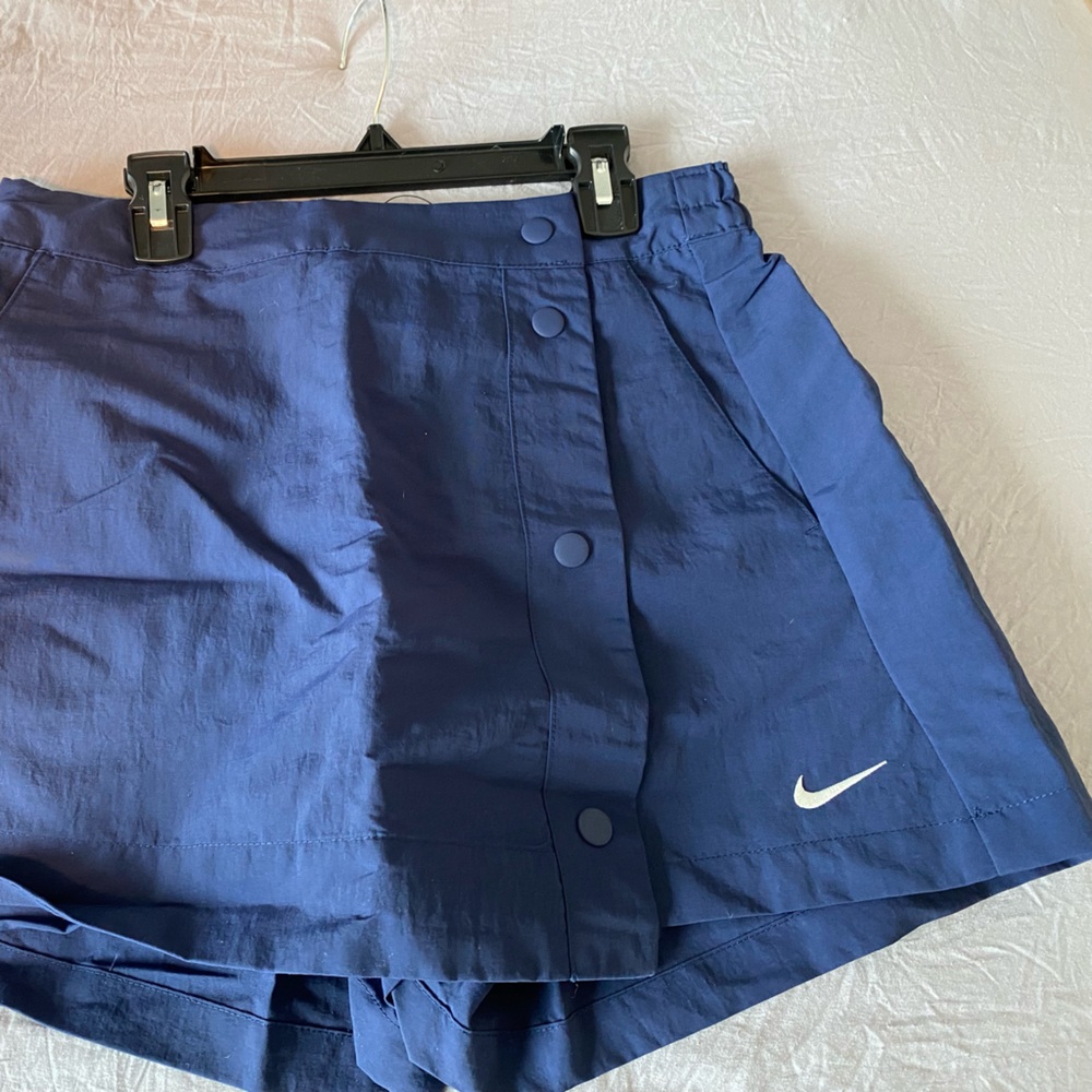 Nike Navy Skort with Snap Buttons